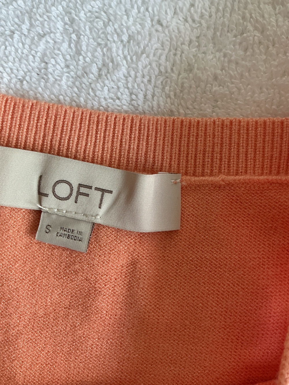 LOFT Peach Ruffle-Strap Knit Tank - Picture 9 of 10